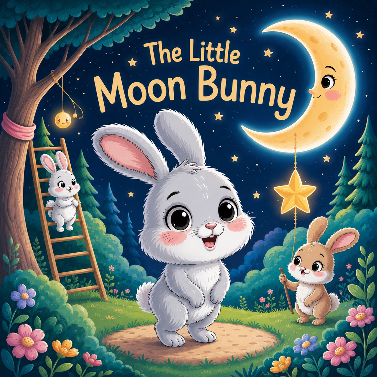 🌟 Bella and the Sleeping Star – Illustrated Storybook PDF for Kids